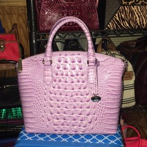 BNWT Brahmin Lavender Melbourne Duxbury Satchel